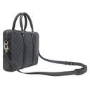 ルイヴィトン LOUIS VUITTON ポルト ドキュマン ヴォワヤージュ PM N40445 ダミエグラフィット ダミエグラフィットキャンバス 2WAYバッグ シルバー金具 ビジネスバッグ
