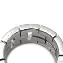 カルティエ Cartier ドラゴン パドロック ブラック×ホワイトゴールド K18WG ダイヤモンド ラッカー #49(JP9) リング 指輪 750 18K WG ダイヤモンド 8.5号
