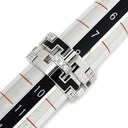 カルティエ Cartier ドラゴン パドロック ブラック×ホワイトゴールド K18WG ダイヤモンド ラッカー #49(JP9) リング 指輪 750 18K WG ダイヤモンド 8.5号