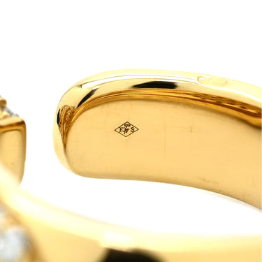 カルティエ Cartier パンテール ドゥ カルティエ MM セミパヴェ N4225000 イエローゴールド K18YG ダイヤモンド オニキス ツァボライト #51(JP11) リング 指輪 750YG オニキス ツァボライト 10号