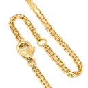 カルティエ Cartier パンテール ドゥ カルティエ ネックレス イエローゴールド K18YG オニキス ツァボライト ネックレス Cartier パンサー 750 18K YG Wチェーン