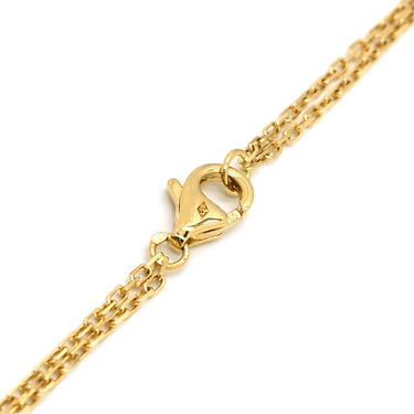 カルティエ Cartier パンテール ドゥ カルティエ ネックレス イエローゴールド K18YG オニキス ツァボライト ネックレス Cartier パンサー 750 18K YG Wチェーン