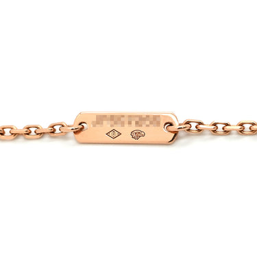 ヴァンクリーフアーペル Van Cleef & Arpels ヴィンテージアルハンブラ ペンダント VCARP2R300 ローズゴールド K18PG ダイヤモンド ネックレス Au750 PG 12粒 ダイヤ