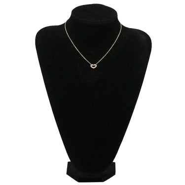 カルティエ Cartier Ｃハート ダイヤ イエローゴールド K18YG ダイヤモンド ネックレス 18金 18K 750YG