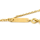 カルティエ Cartier Ｃハート ダイヤ イエローゴールド K18YG ダイヤモンド ネックレス 18金 18K 750YG