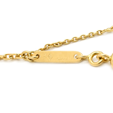 カルティエ Cartier Ｃハート ダイヤ イエローゴールド K18YG ダイヤモンド ネックレス 18金 18K 750YG