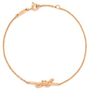 ティファニー Tiffany & Co ノット ローズゴールド K18PG ブレスレット ピンクゴールド 18K 750AU PG