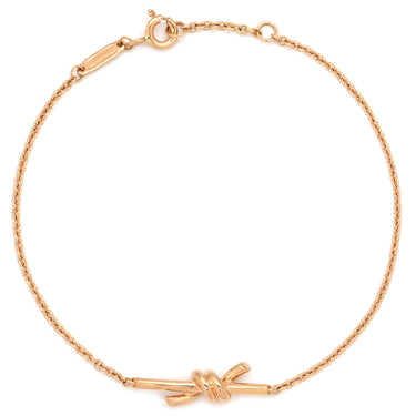 ティファニー Tiffany & Co ノット ローズゴールド K18PG ブレスレット ピンクゴールド 18K 750AU PG