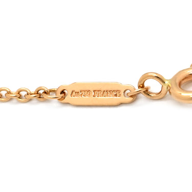 ティファニー Tiffany & Co ノット ローズゴールド K18PG ブレスレット ピンクゴールド 18K 750AU PG
