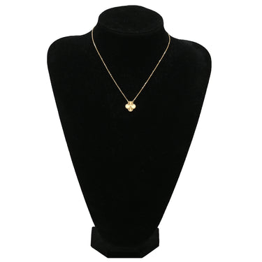ヴァンクリーフアーペル Van Cleef & Arpels ヴィンテージ アルハンブラ ペンダント VCARP4KL00 イエローゴールド K18YG ネックレス Au750 18K ギヨシェ