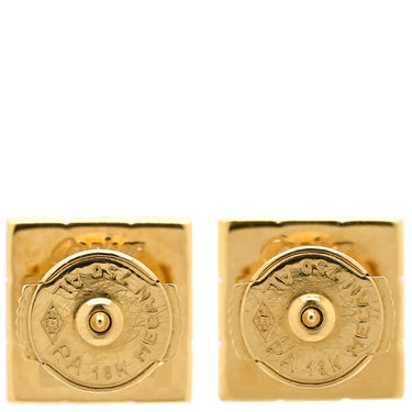 カルティエ Cartier パイエット ピンク×イエローゴールド K18YG ダイヤモンド ピンクサファイア ピアス 18K 750 YG ダイヤ ピンクサファイア