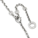 ブルガリ BVLGARI ブルガリブルガリ パヴェダイヤ ブラック×ホワイトゴールド K18WG ダイヤモンド オニキス ネックレス 7モチーフ 18K 750 18金 オニキス 黒