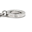 ブルガリ BVLGARI ブルガリブルガリ パヴェダイヤ ブラック×ホワイトゴールド K18WG ダイヤモンド オニキス ネックレス 7モチーフ 18K 750 18金 オニキス 黒
