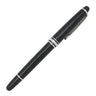 モンブラン Montblanc マイスターシュテュック ローラーボール Pix ブラック×シルバー メタル プレシャスレジン ボールペン インク切れ