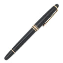 モンブラン Montblanc マイスターシュテュック ローラーボール ゴールド ブラック×ゴールド GP プレシャスレジン ボールペン インク切れ