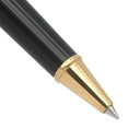 モンブラン Montblanc マイスターシュテュック ローラーボール ゴールド ブラック×ゴールド GP プレシャスレジン ボールペン インク切れ