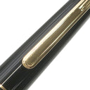 モンブラン Montblanc マイスターシュテュック ローラーボール ゴールド ブラック×ゴールド GP プレシャスレジン ボールペン インク切れ