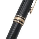 モンブラン Montblanc マイスターシュテュック ローラーボール ゴールド ブラック×ゴールド GP プレシャスレジン ボールペン インク切れ