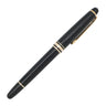 モンブラン Montblanc マイスターシュテュック ローラーボール ゴールド ブラック×ゴールド GP プレシャスレジン ボールペン 黒インク 筆記確認済み