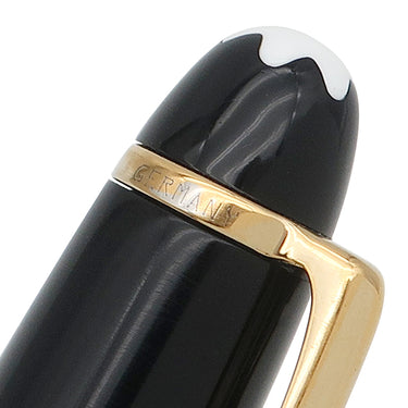 モンブラン Montblanc マイスターシュテュック ローラーボール ゴールド ブラック×ゴールド GP プレシャスレジン ボールペン 黒インク 筆記確認済み