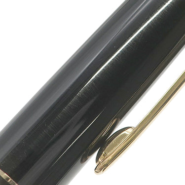 モンブラン Montblanc マイスターシュテュック ローラーボール ゴールド ブラック×ゴールド GP プレシャスレジン ボールペン 黒インク 筆記確認済み