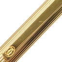 カルティエ Cartier マスト ドゥ カルティエ ゴールド メタル ボールペン ツイスト式 黒インク 筆記確認済み