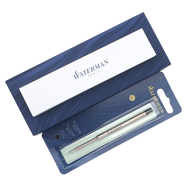 ウォーターマン WATERMAN カレン デラックス オペラGT 2225143 ブラック×シルバー ラッカー GP ボールペン 青インク ツイスト式
