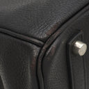 エルメス HERMES バーキン35 ブラック トゴ ハンドバッグ シルバー金具 黒