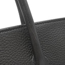 エルメス HERMES バーキン35 ブラック トゴ ハンドバッグ シルバー金具 黒