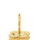 ヴァンクリーフアーペル Van Cleef & Arpels スウィート アルハンブラ VCARA44900 ブラック×イエローゴールド K18YG オニキス ピアス 黒 オニキス 750 YG 18K 両耳用
