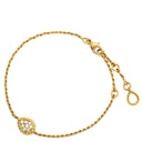 ブシュロン BOUCHERON セルパンボエム ブレスレット エクストラスモール JBT00781 イエローゴールド K18YG ダイヤモンド #17.5 ブレスレット ダイヤ 8P 8石 XS 18K 750 YG