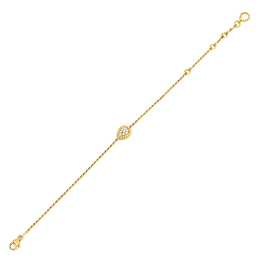 ブシュロン BOUCHERON セルパンボエム ブレスレット エクストラスモール JBT00781 イエローゴールド K18YG ダイヤモンド #17.5 ブレスレット ダイヤ 8P 8石 XS 18K 750 YG