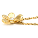 ヴァンクリーフアーペル Van Cleef & Arpels フリヴォル ペンダント ミニ VCARP0J100 イエローゴールド K18YG ダイヤモンド ネックレス 750YG 1Pダイヤ