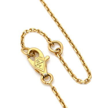 ヴァンクリーフアーペル Van Cleef & Arpels フリヴォル ペンダント ミニ VCARP0J100 イエローゴールド K18YG ダイヤモンド ネックレス 750YG 1Pダイヤ