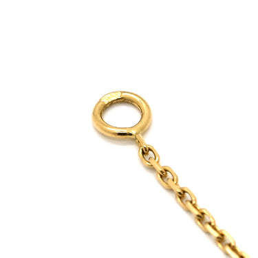 ヴァンクリーフアーペル Van Cleef & Arpels フリヴォル ペンダント ミニ VCARP0J100 イエローゴールド K18YG ダイヤモンド ネックレス 750YG 1Pダイヤ