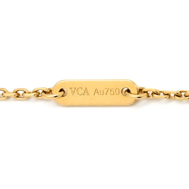ヴァンクリーフアーペル Van Cleef & Arpels フリヴォル ペンダント ミニ VCARP0J100 イエローゴールド K18YG ダイヤモンド ネックレス 750YG 1Pダイヤ