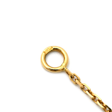 ヴァンクリーフアーペル Van Cleef & Arpels フリヴォル ペンダント ミニ VCARP0J100 イエローゴールド K18YG ダイヤモンド ネックレス 750YG 1Pダイヤ