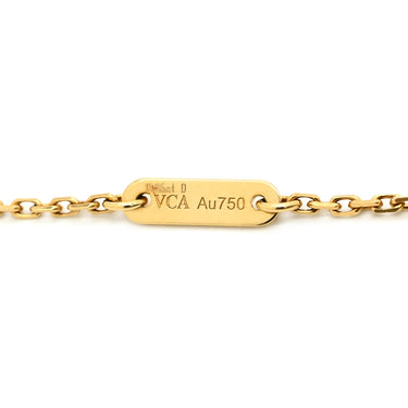 ヴァンクリーフアーペル Van Cleef & Arpels フリヴォル ペンダント ミニ VCARP0J100 イエローゴールド K18YG ダイヤモンド ネックレス 750YG 1Pダイヤ