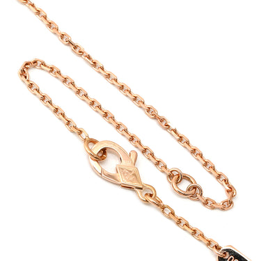 ヴァンクリーフアーペル Van Cleef & Arpels ヴィンテージ アルハンブラ VCARP4KK00 グレー×ローズゴールド K18RG グレーマザーオブパール ネックレス Au750 18K PG シェル