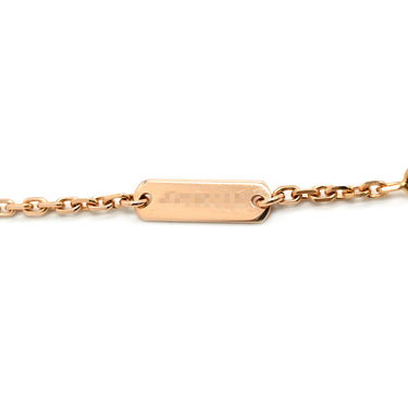 ヴァンクリーフアーペル Van Cleef & Arpels ヴィンテージ アルハンブラ VCARP4KK00 グレー×ローズゴールド K18RG グレーマザーオブパール ネックレス Au750 18K PG シェル