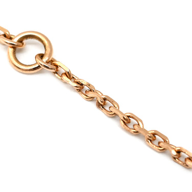 ヴァンクリーフアーペル Van Cleef & Arpels ヴィンテージ アルハンブラ VCARP4KK00 グレー×ローズゴールド K18PG グレーマザーオブパール ネックレス 750 18K グレー シェル