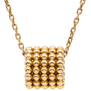 ヴァンクリーフアーペル Van Cleef & Arpels ペルレ ゴールデンパール 5連 ピンクゴールド K18PG ネックレス Au750 18K PG 別売フォルサチェーン