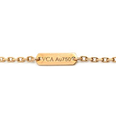 ヴァンクリーフアーペル Van Cleef & Arpels ペルレ ゴールデンパール 5連 ピンクゴールド K18PG ネックレス Au750 18K PG 別売フォルサチェーン