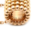 ヴァンクリーフアーペル Van Cleef & Arpels ペルレ ゴールデンパール 5連 ピンクゴールド K18PG ネックレス Au750 18K PG 別売フォルサチェーン
