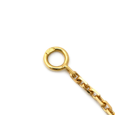 ヴァンクリーフアーペル Van Cleef & Arpels ヴィンテージ アルハンブラ ペンダント VCARD38500 レッド×イエローゴールド K18YG カーネリアン ネックレス Au750 18K 赤 カーネリアン