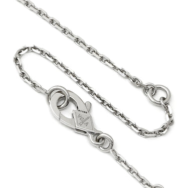 ヴァンクリーフアーペル Van Cleef & Arpels ヴィンテージ アルハンブラ 2020年ホリデー VCARP6L800 ホワイトゴールド K18WG ダイヤモンド ネックレス ギヨシェ 750 ダイヤ