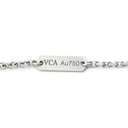 ヴァンクリーフアーペル Van Cleef & Arpels ヴィンテージ アルハンブラ 2020年ホリデー VCARP6L800 ホワイトゴールド K18WG ダイヤモンド ネックレス ギヨシェ 750 ダイヤ