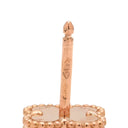 ヴァンクリーフアーペル Van Cleef & Arpels スウィート アルハンブラ VCARN6BO00 レッド×ローズゴールド K18PG カーネリアン ピアス Au750 18K 18金 カーネリアン 紅玉髄