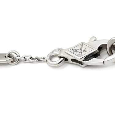 ヴァンクリーフアーペル Van Cleef & Arpels スウィート アルハンブラ VCARO85600 ホワイトゴールド K18WG ダイヤモンド ブレスレット Au750 18K WG ダイヤモンド 12石