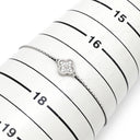 ヴァンクリーフアーペル Van Cleef & Arpels スウィート アルハンブラ VCARO85600 ホワイトゴールド K18WG ダイヤモンド ブレスレット Au750 18K WG ダイヤモンド 12石